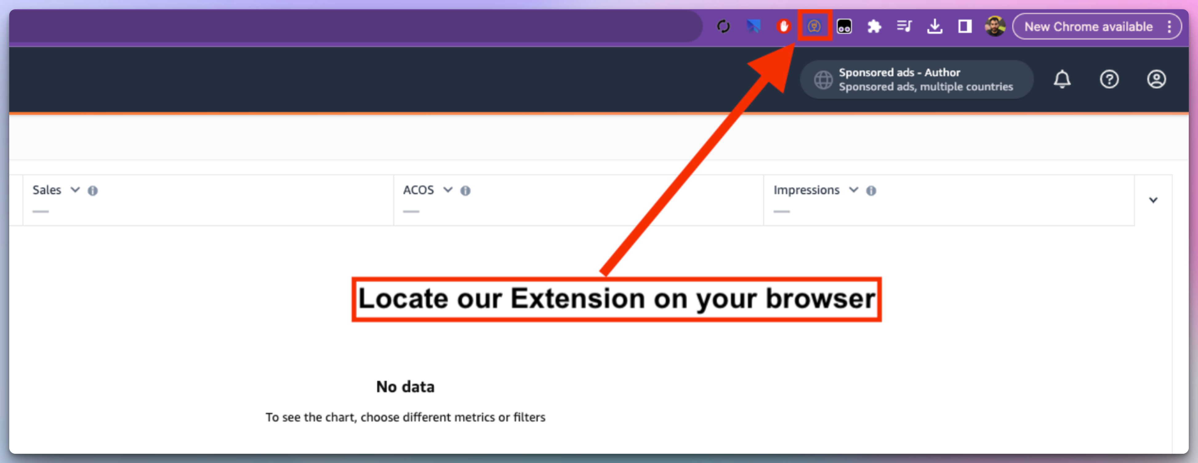 Opening Publisher Champ extension
