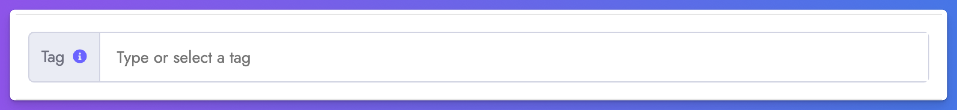 Add a Tag to Smart Link