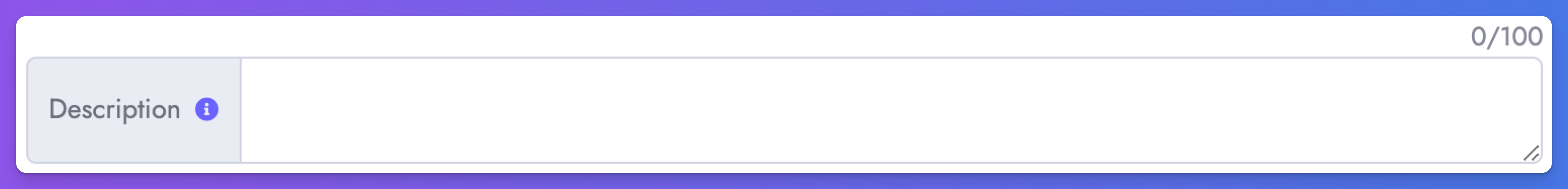 Add a Description to Smart Link