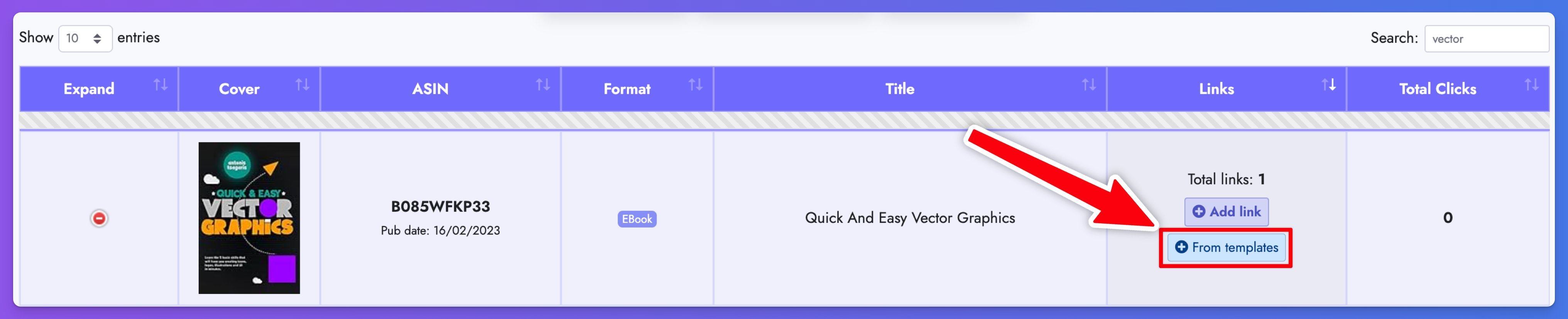 Smart Link Templates setup